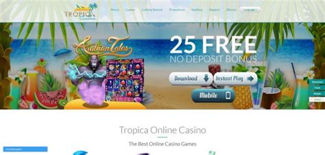 tropica casino no deposit bonus